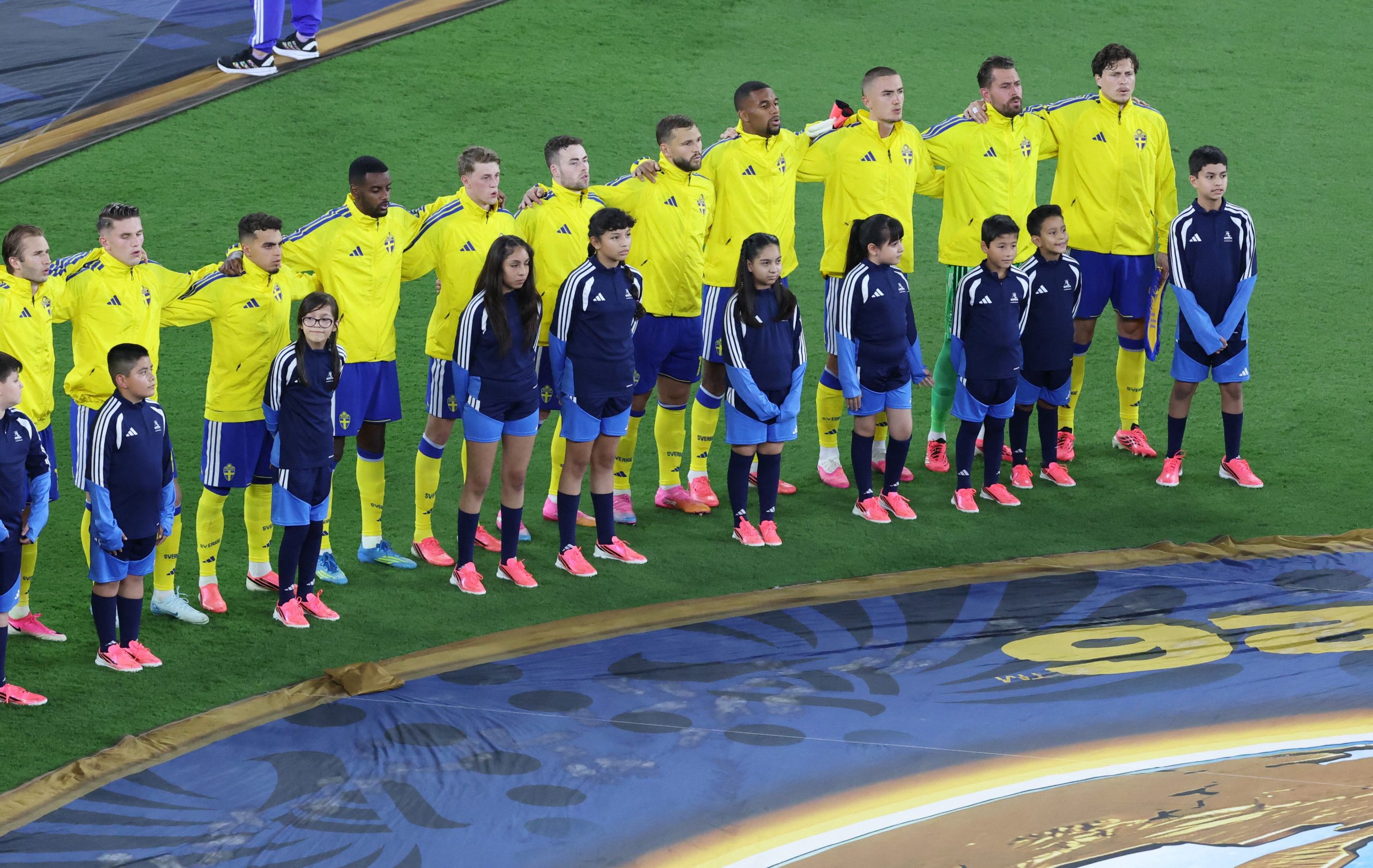 Suecia vs Túnez por la fase de grupos del Mundial 2026 del 2026.