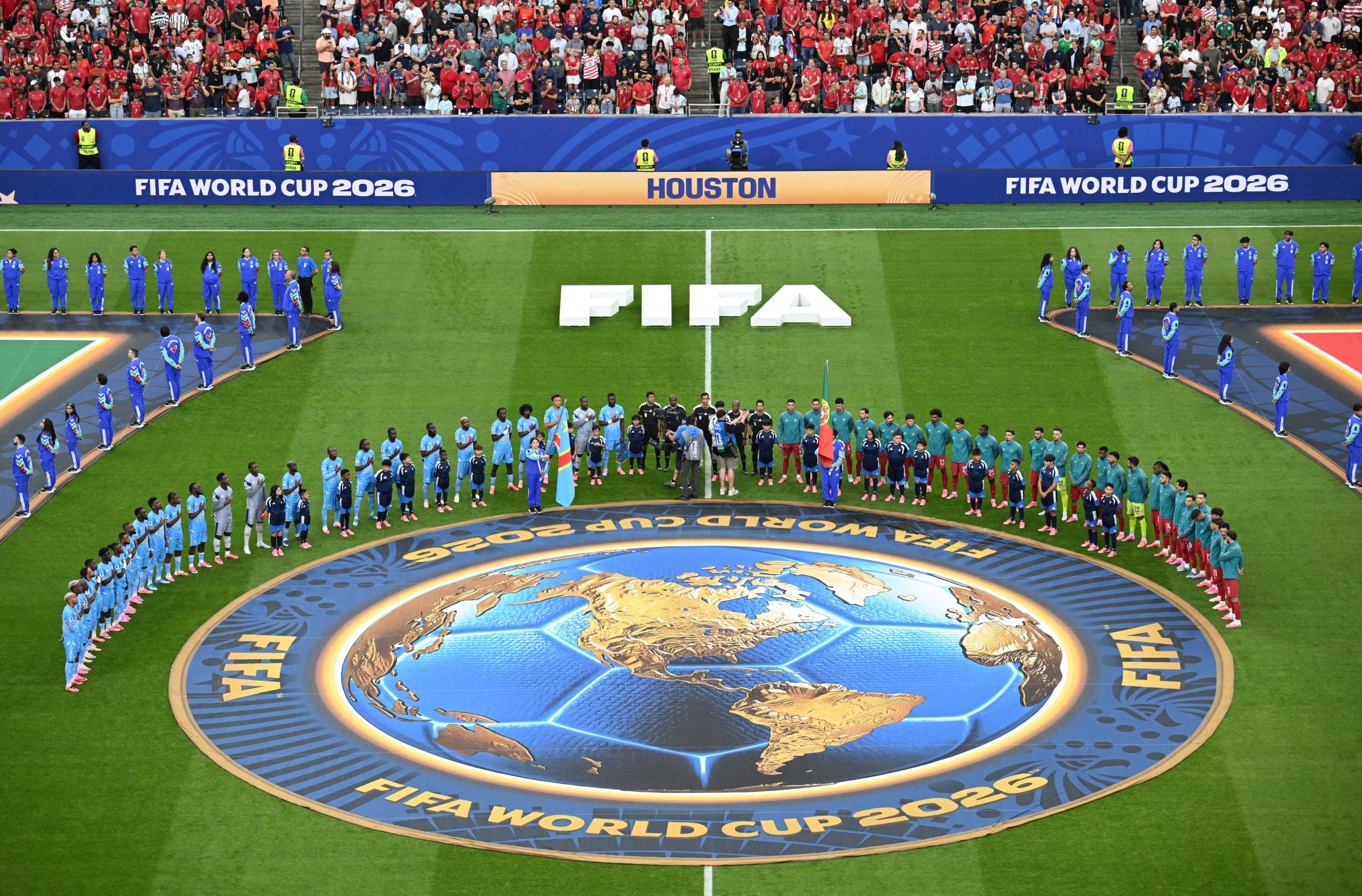 Portugal vs Congo por la fase de grupos del Mundial 2026 del 2026.