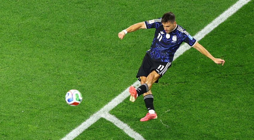 Video: así fue el gol de tiro libre de Giovani Lo Celso en el partido de la Selección ante Jordania en el Mundial 2026