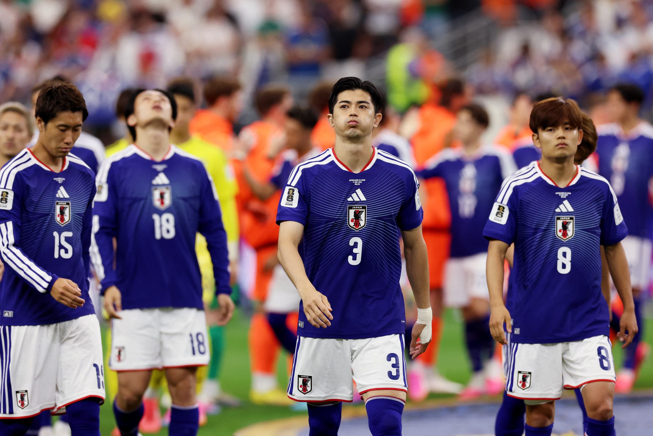 Países Bajos vs Japón por la fase de grupos del Mundial 2026 del 2026.