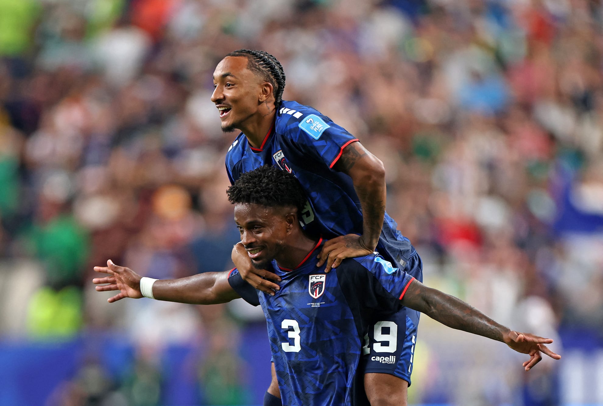 Cabo Verde avanzó a la siguiente fase, segundo en su grupo, en su primera participación en un Mundial