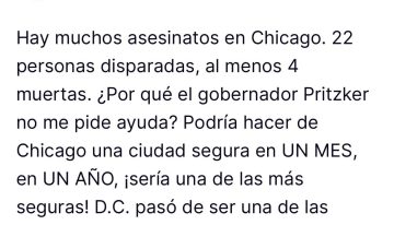 El desafío de Trump a Pritzker tras un fin de semana de violencia en Chicago: “Puedo volverla segura en un mes”