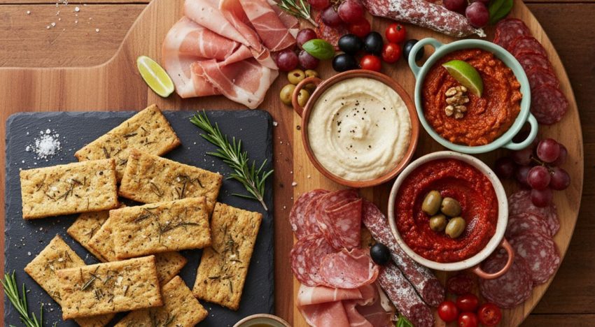 Cómo hacer galletitas saladas de romero y parmesano: la receta fácil para una picada o merienda