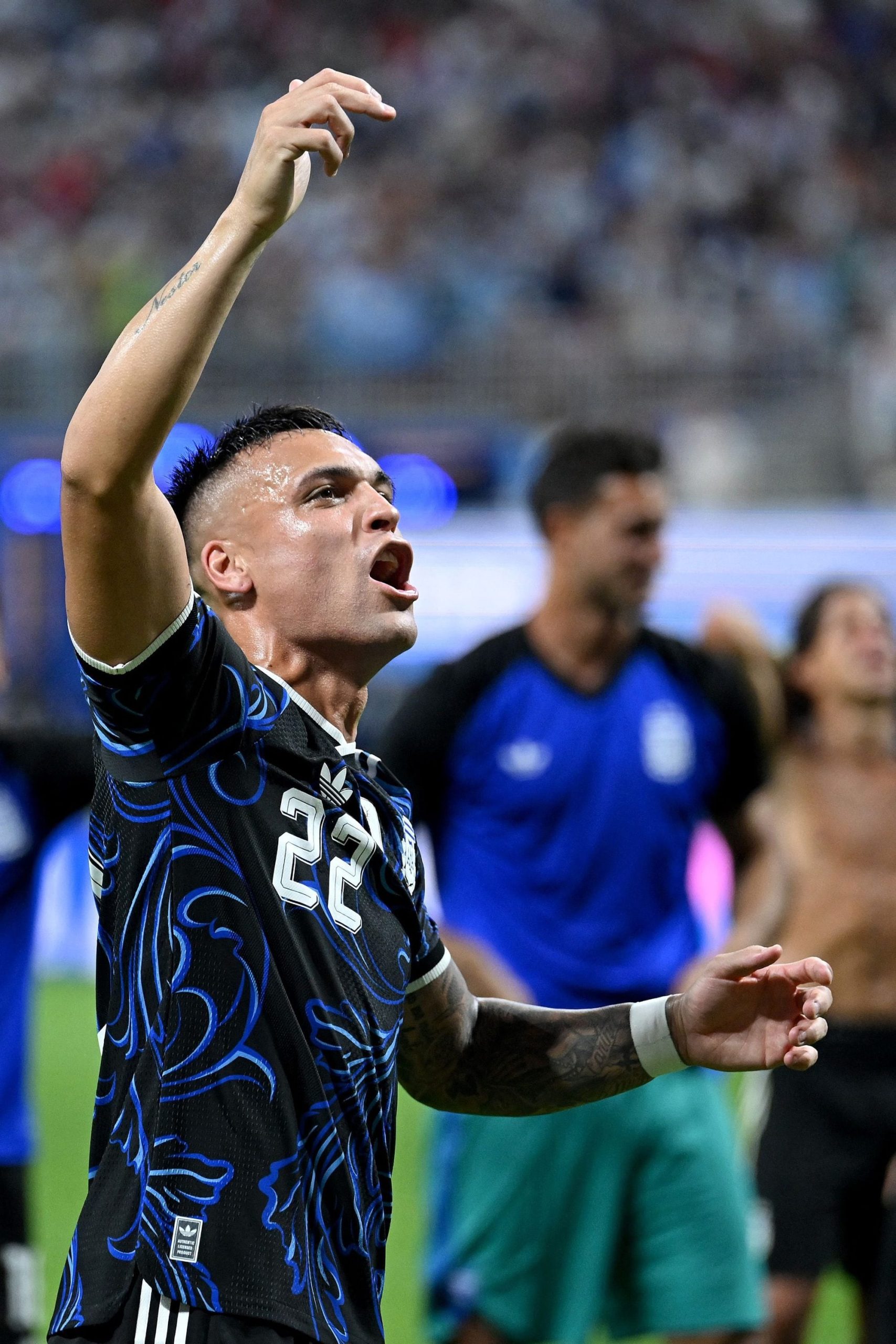 Lautaro Martínez, el jugador más ordenado de la selección argentina