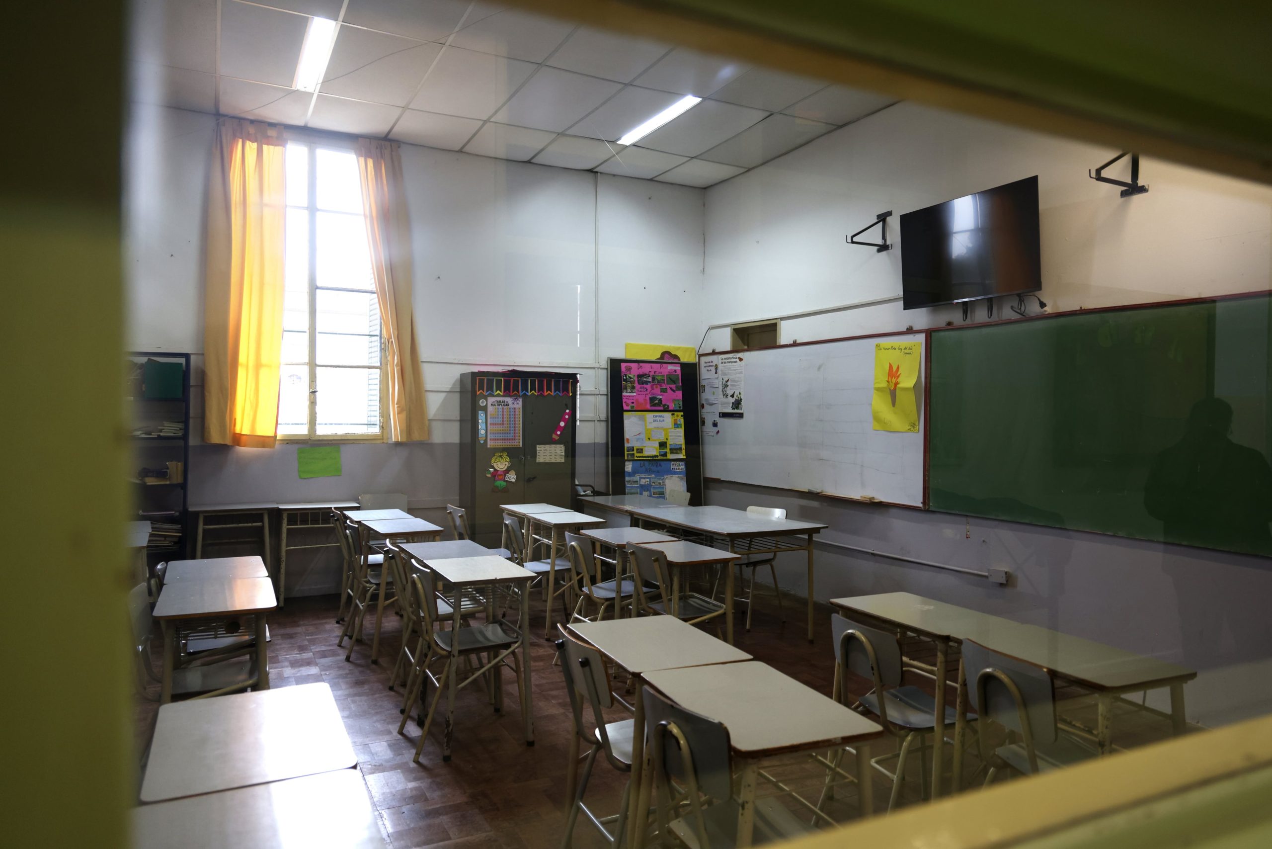 Las aulas conservan el espíritu original, pero adaptadas a las nuevas tecnologías