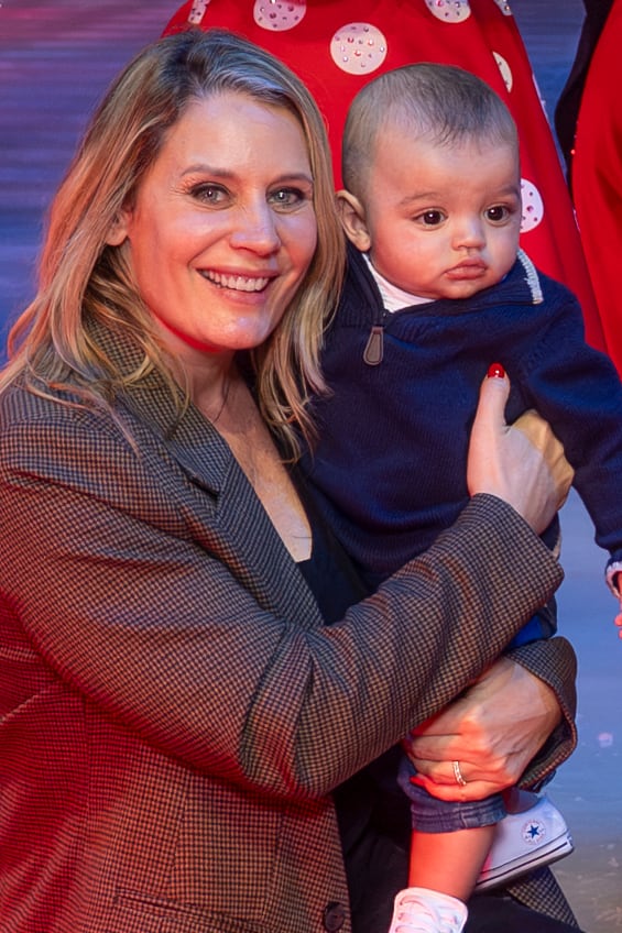 Rocío Marengo posa con su hijo Isidro, fruto de su amor con Eduardo Fort
