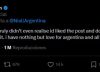 Niall Horan pidió perdón por darle “me gusta” a una publicación contra la Argentina