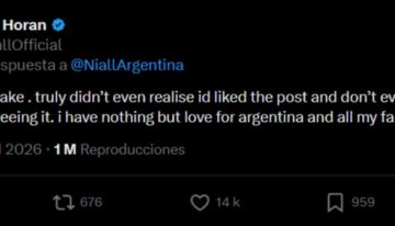 Niall Horan pidió perdón por darle “me gusta” a una publicación contra la Argentina