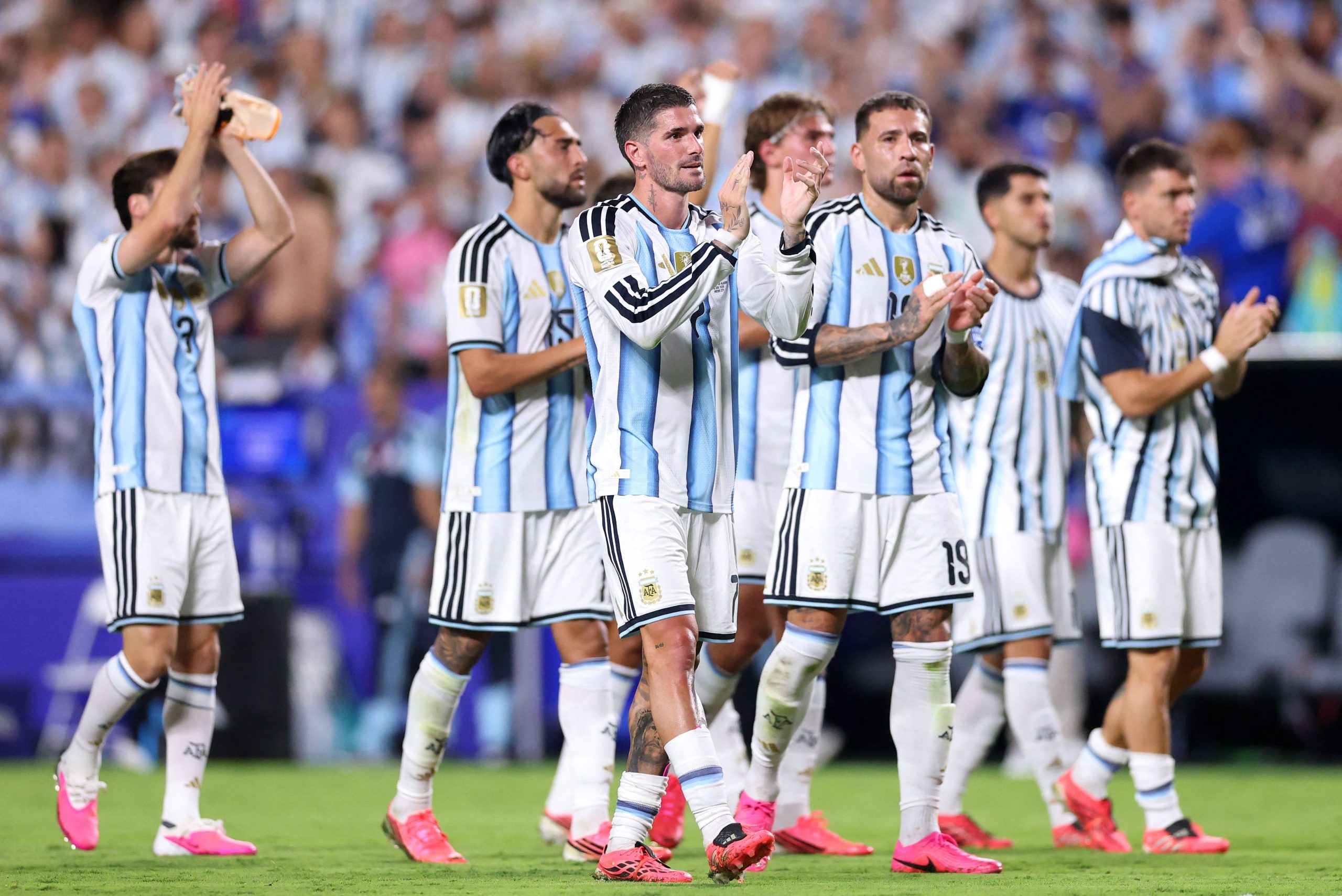 La selección argentina viene de ganarle a Suiza y buscará ante Inglaterra el pase a la final