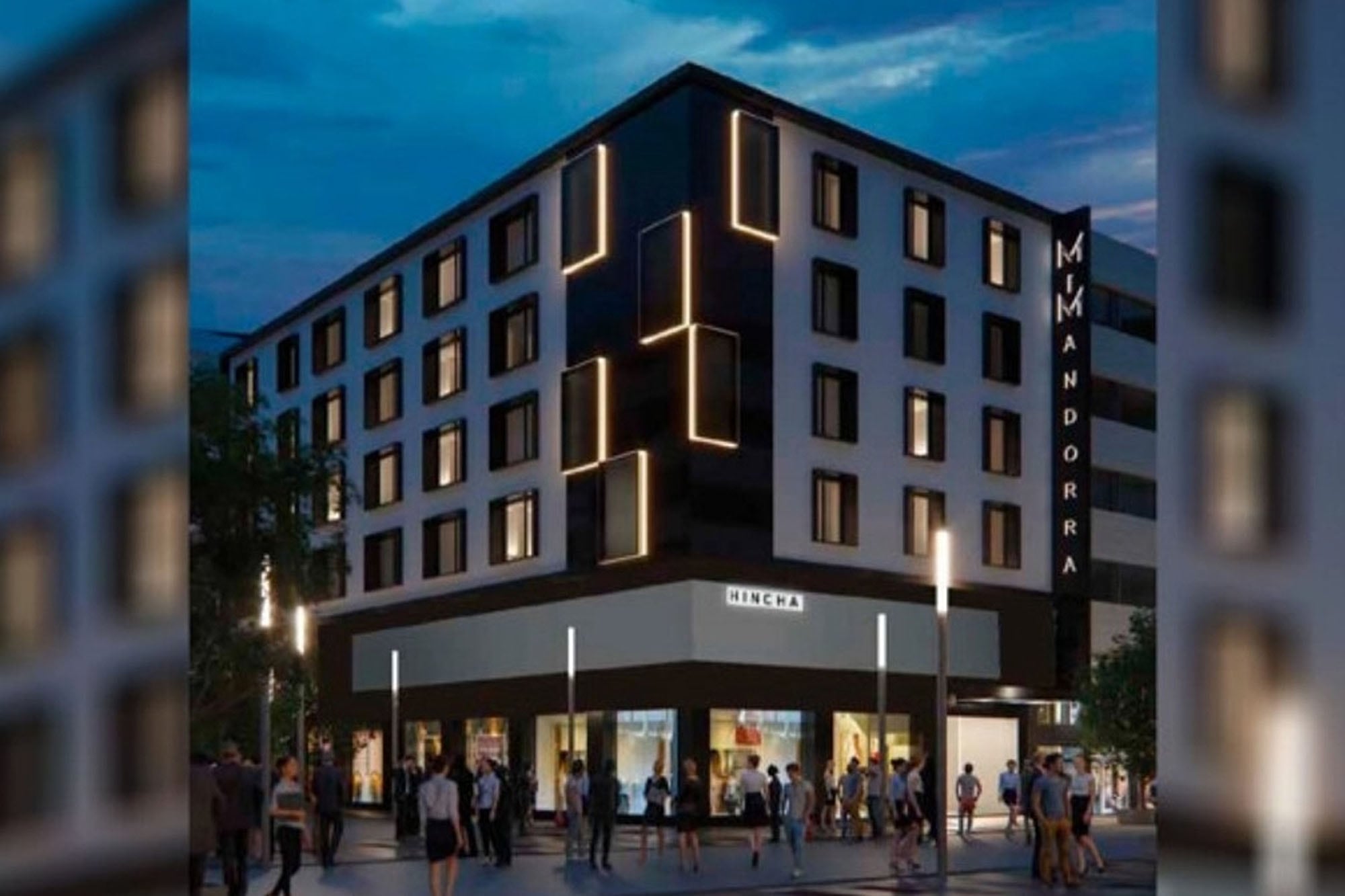 El Hotel MiM Andorra se emplaza sobre la avenida Carlemany con una fachada moderna, resultado de la completa renovación del histórico Hotel Casa Canut