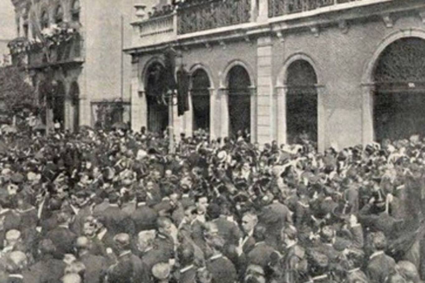 Funerales de José Maria da Silva Paranhos Junior, Barón de Río Branco en Río de Janeiro