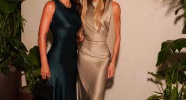 Antonela Roccuzzo y Victoria Beckham juntas en Miami: elegantes looks noche y mucha complicidad