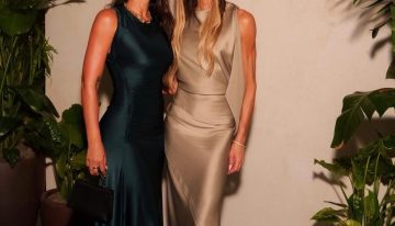 Antonela Roccuzzo y Victoria Beckham juntas en Miami: elegantes looks noche y mucha complicidad