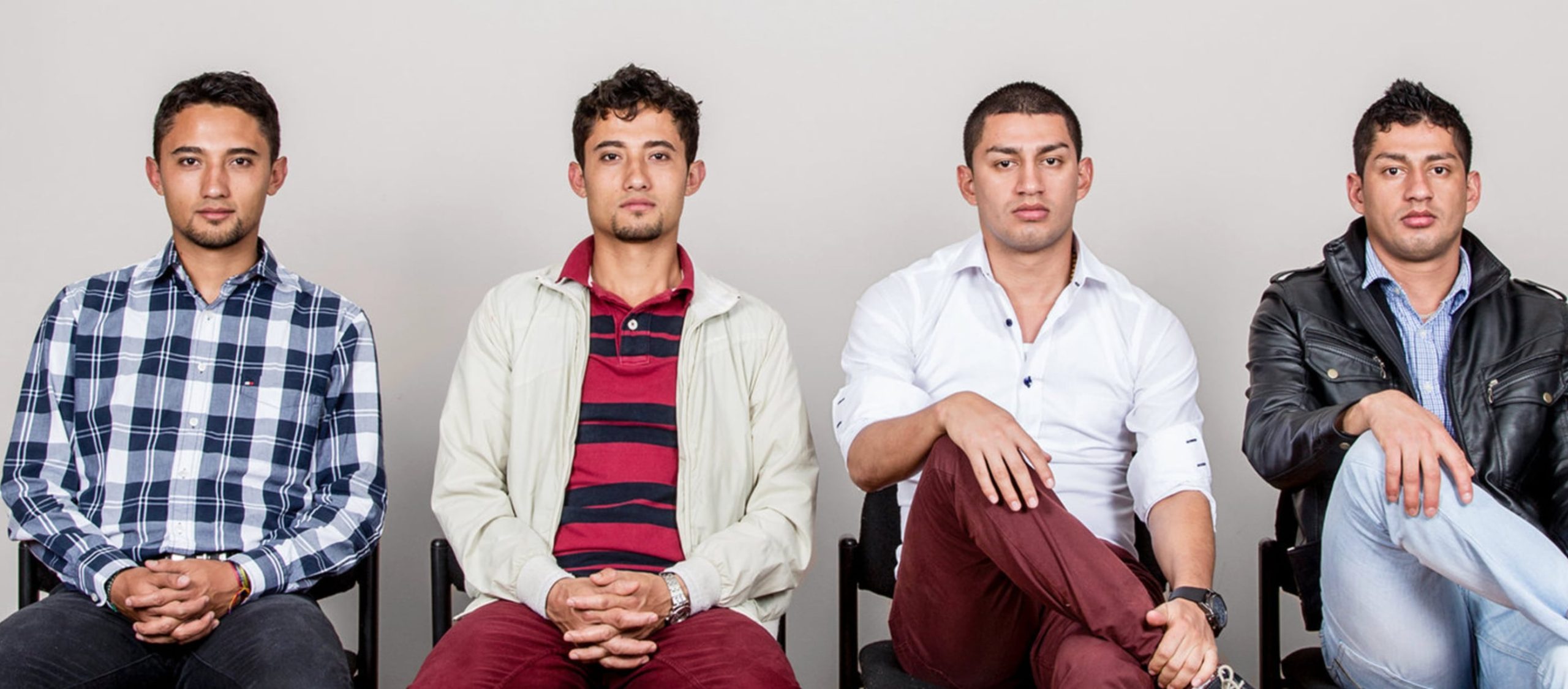 Los dos pares de gemelos colombianos que fueron intercambiados al nacer. (Foto: New York Times)