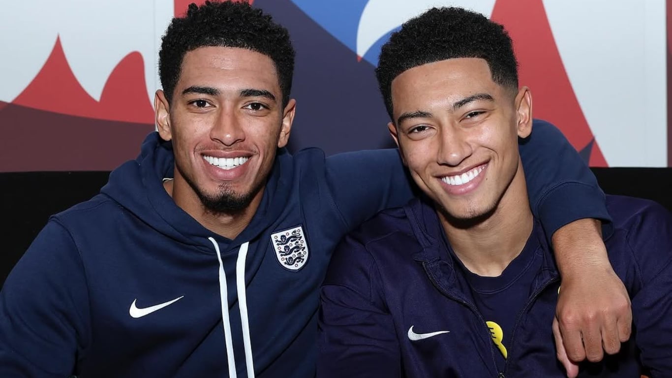 Jude Bellingham con su hermano Jobe, también futbolista. Foto: Instagram/@judebellingham