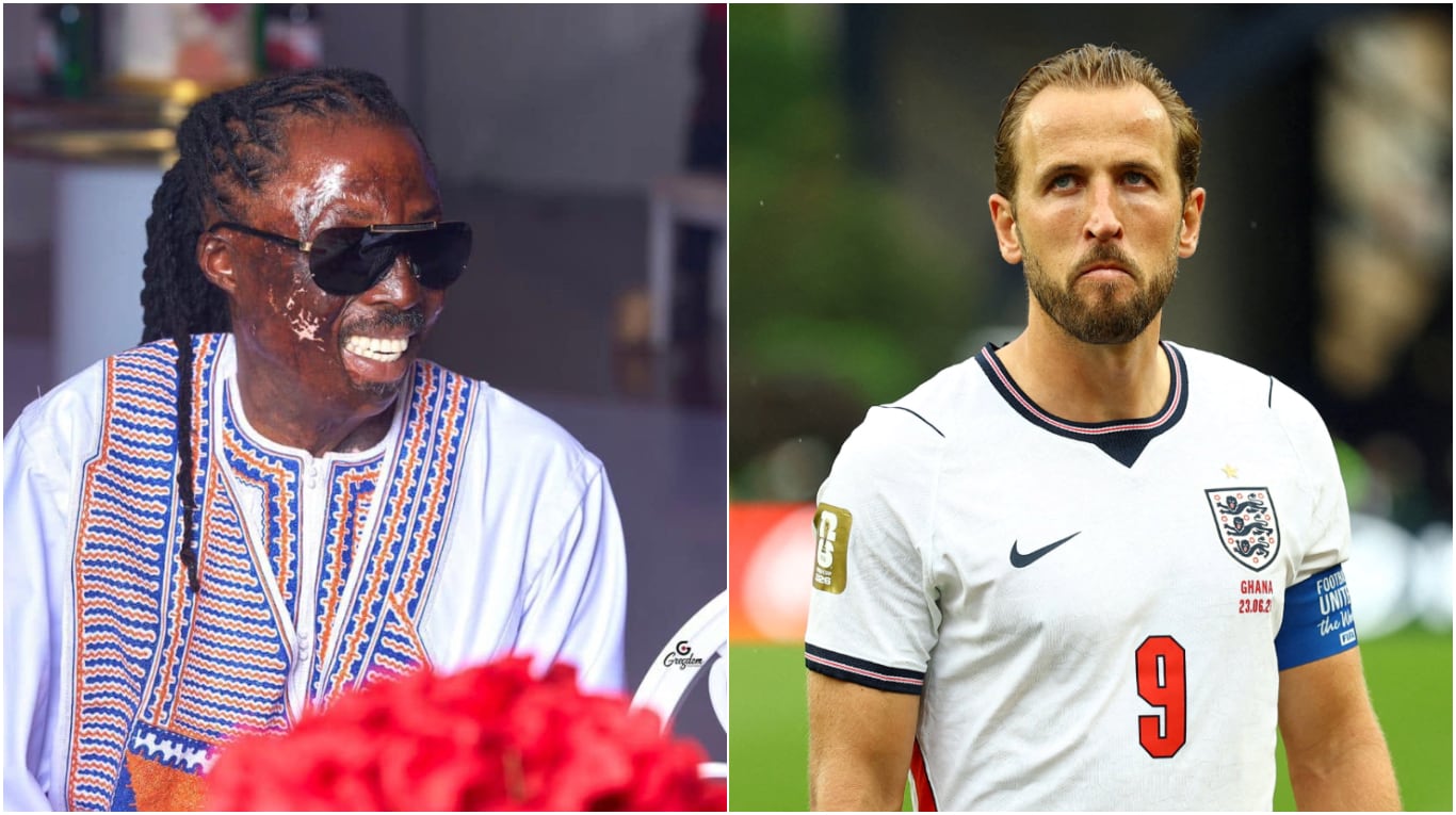 La maldición del brujo de Ghana en el Mundial a Harry Kane. (Fotos: Nana Kwaku Bonsam﻿/Reuters).