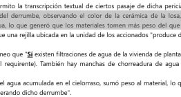 Una mujer dormía cuando el techo de su habitación se derrumbó sobre ella: será indemnizada con $28,5 millones