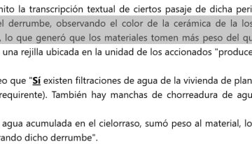 Una mujer dormía cuando el techo de su habitación se derrumbó sobre ella: será indemnizada con $28,5 millones