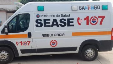 Internaron a una joven que discutió con su novio y fue arrastrada durante varios metros con un auto en Santiago del Estero