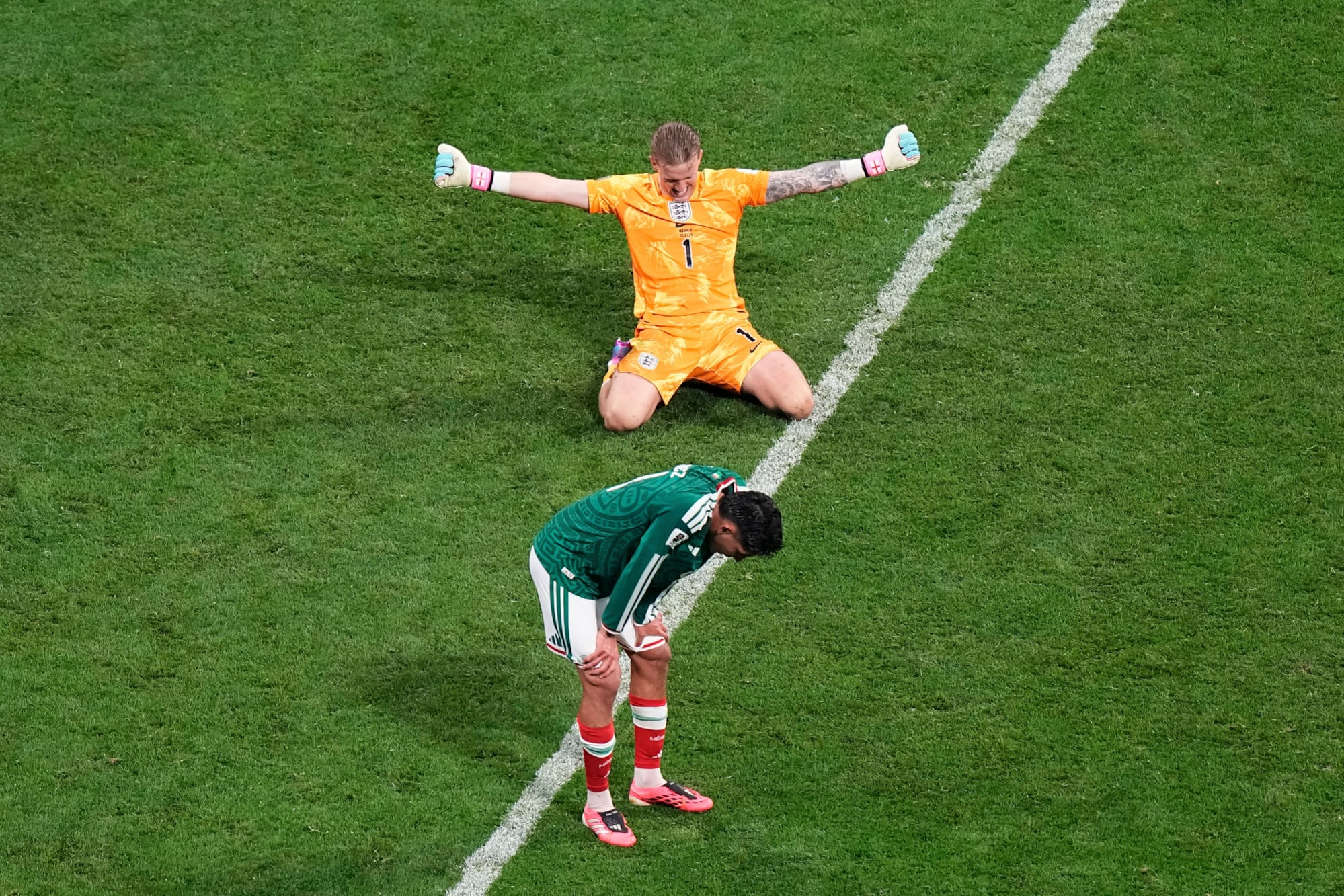 Inglaterra eliminó a México, uno de los tres anfitriones, en los octavos de final del Mundial 2026