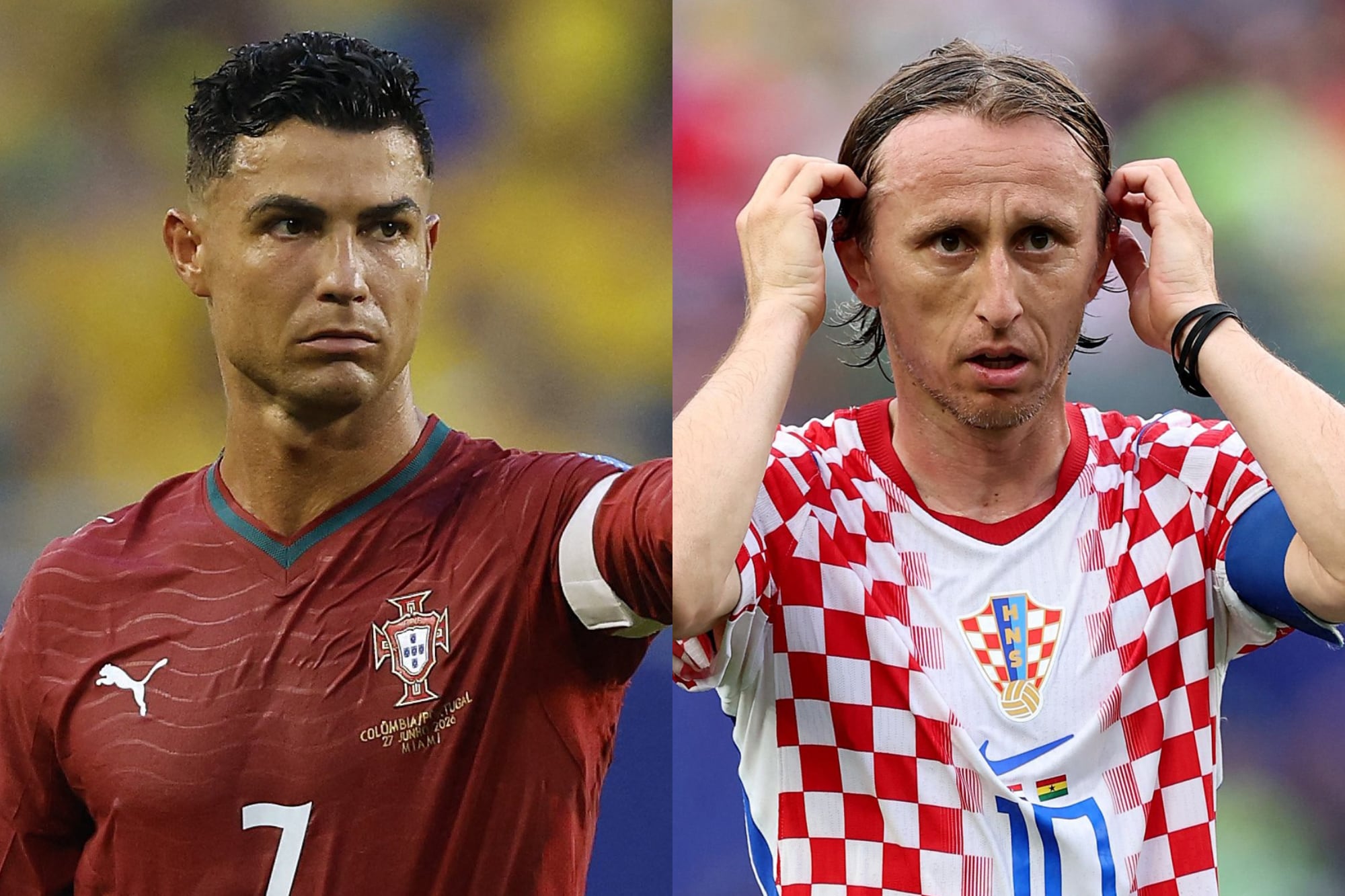 Cristiano Ronaldo y Luka Modric, una leyenda se despide el Mundial 2026 este jueves