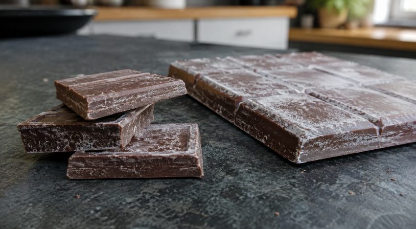 Qué significa que el chocolate se ponga blanco y por qué ocurre