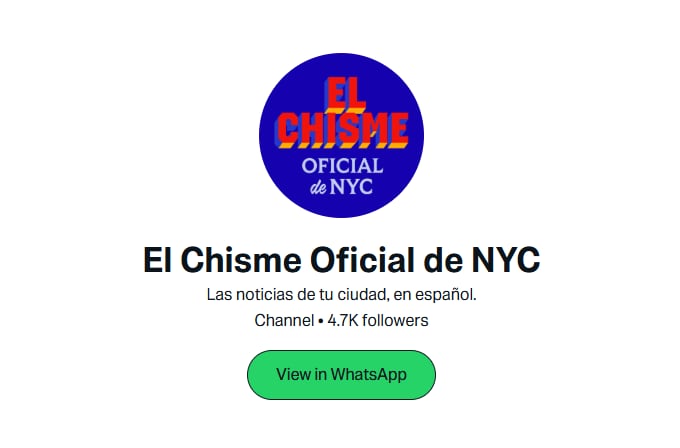 El canal de WhatsApp creado por el gobierno de Mamdani en la Ciudad de Nueva York