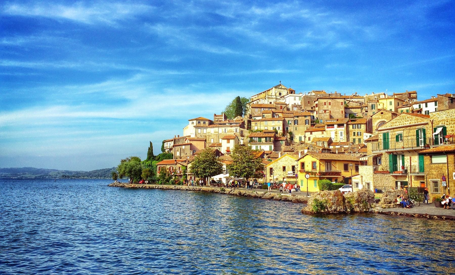 Lago de Bracciano.