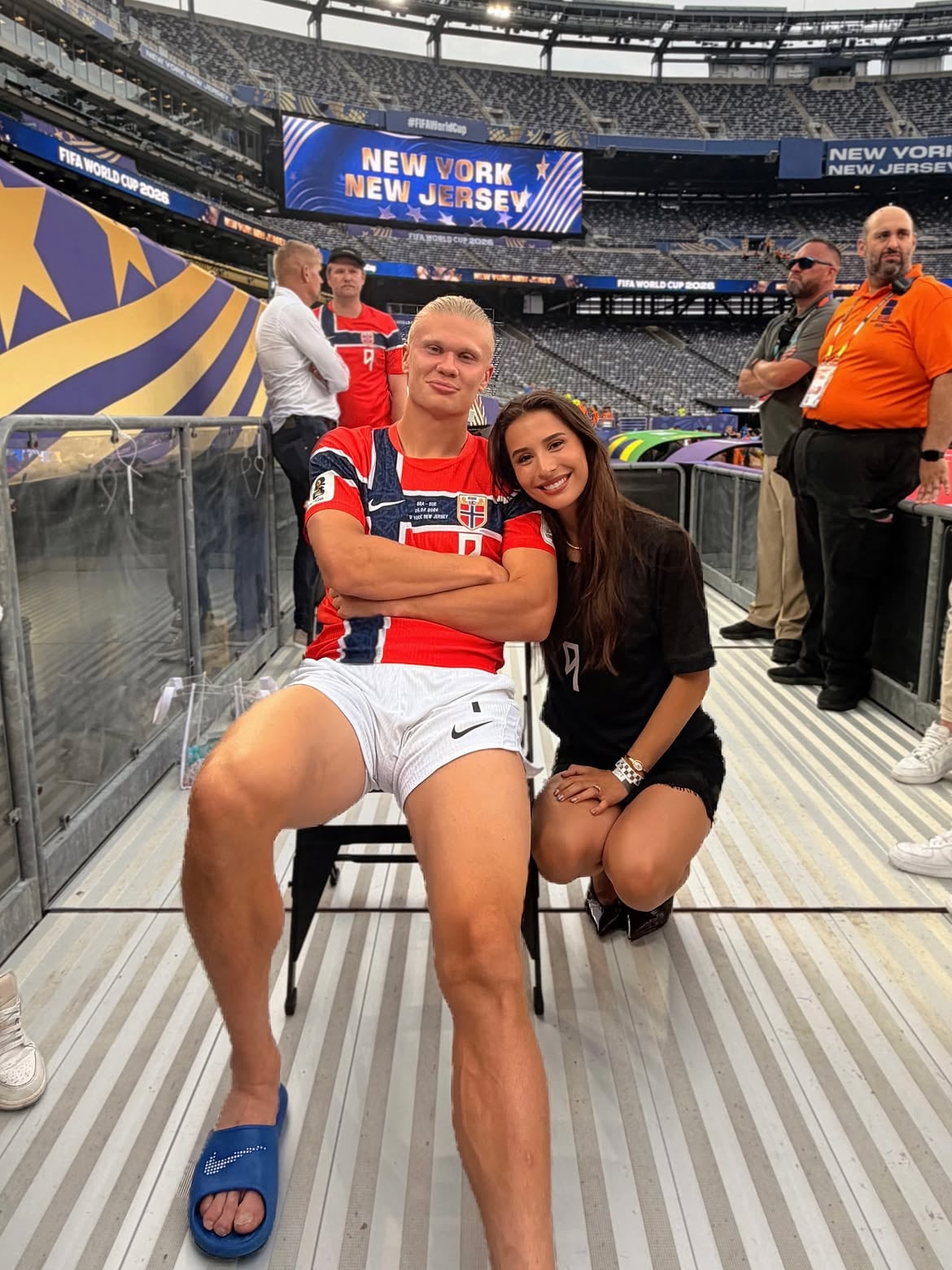 Erling e Isabel suelen compartir su vida en las redes sociales (Foto: @erling)