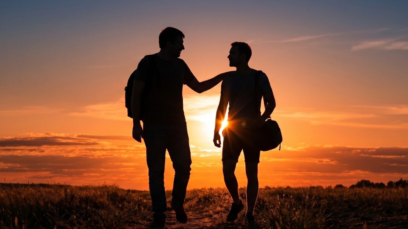 La amistad es una de las condiciones necesarias para una vida plena, según Aristoteles.. (Foto: Imagen generada con IA)