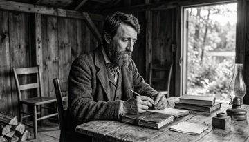 Henry David Thoreau, filósofo: “En mi casa había 3 sillas: una para la soledad, una para la amistad y una para la compañía”