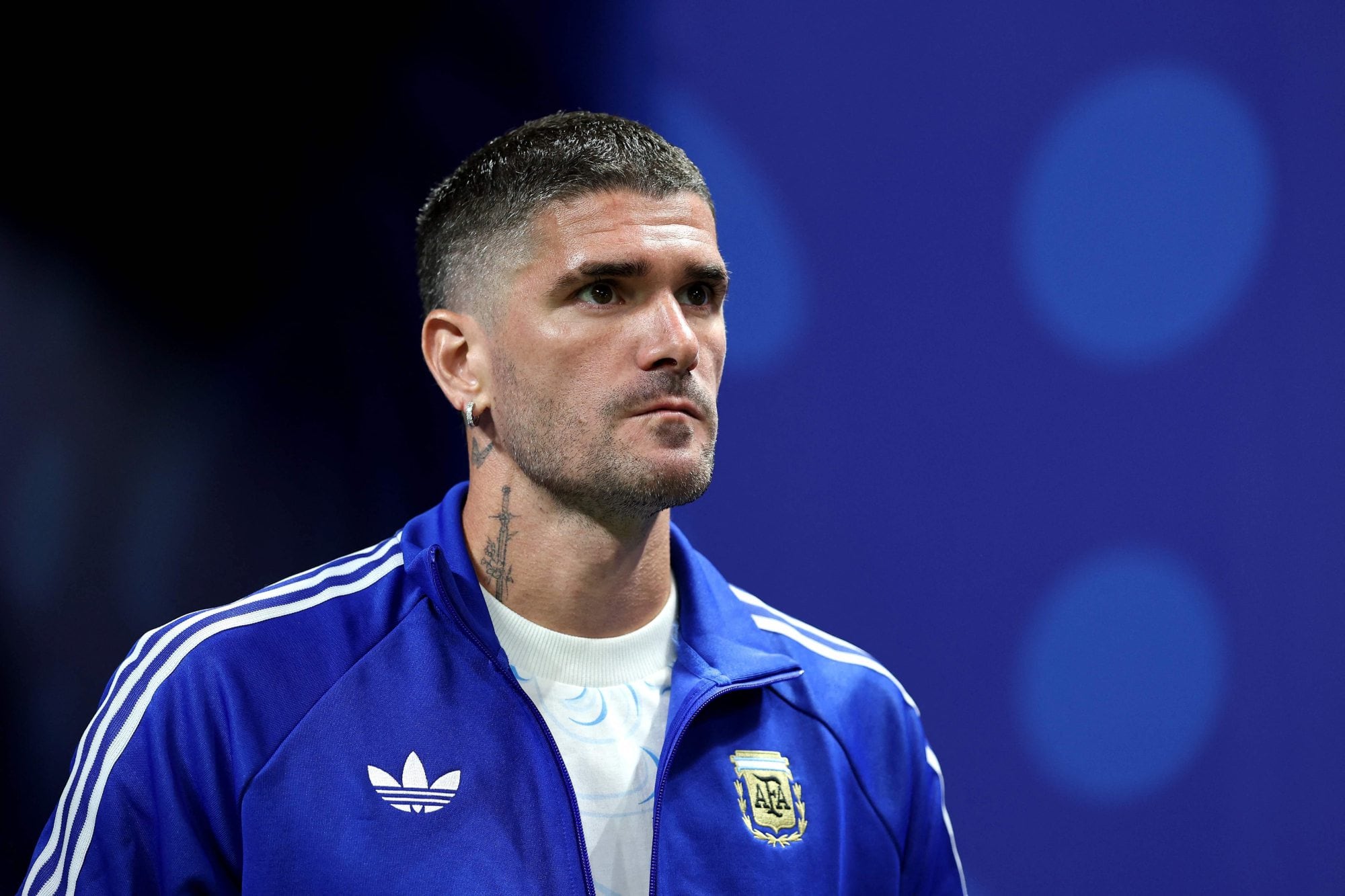 Rodrigo De Paul fue suplente ante Inglaterra, pero podría volver a la titularidad para la final