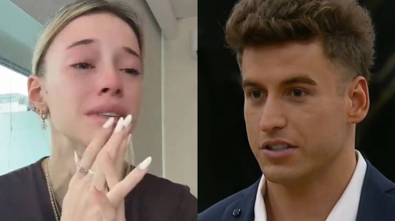 Zoe Bogach parecería no olvidar a su ex, Manu Ibero. (Foto: TikTok/zoebogach - captura de Telefe)