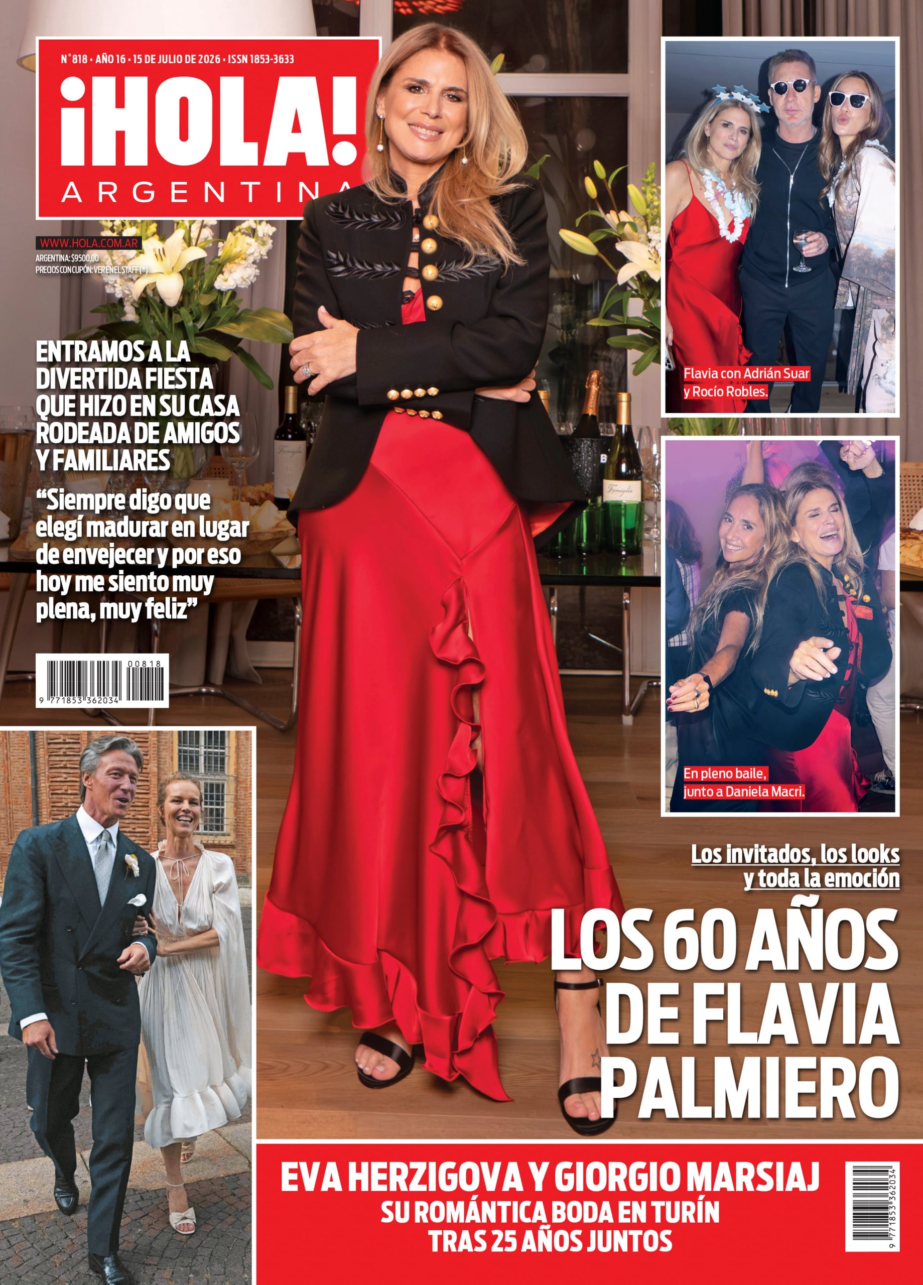 La tapa de revista ¡Hola! de esta semana. Hola 818