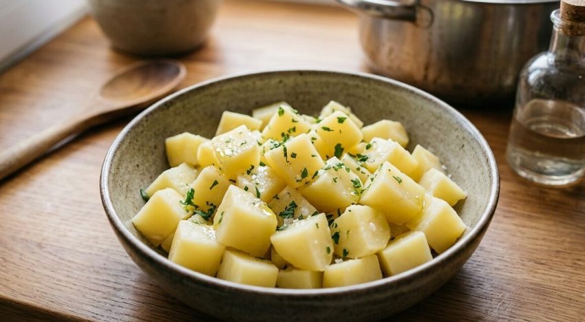Por qué los cocineros recomiendan agregar vinagre al agua al hervir papas y cómo hacerlo correctamente