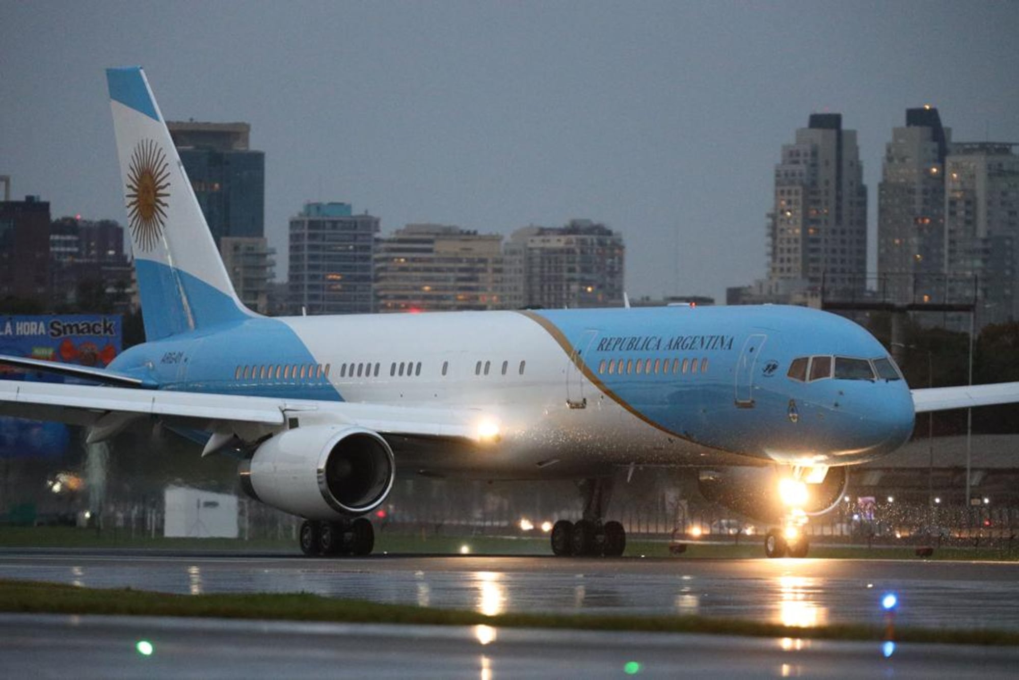 El nuevo avión presidencial ARG01