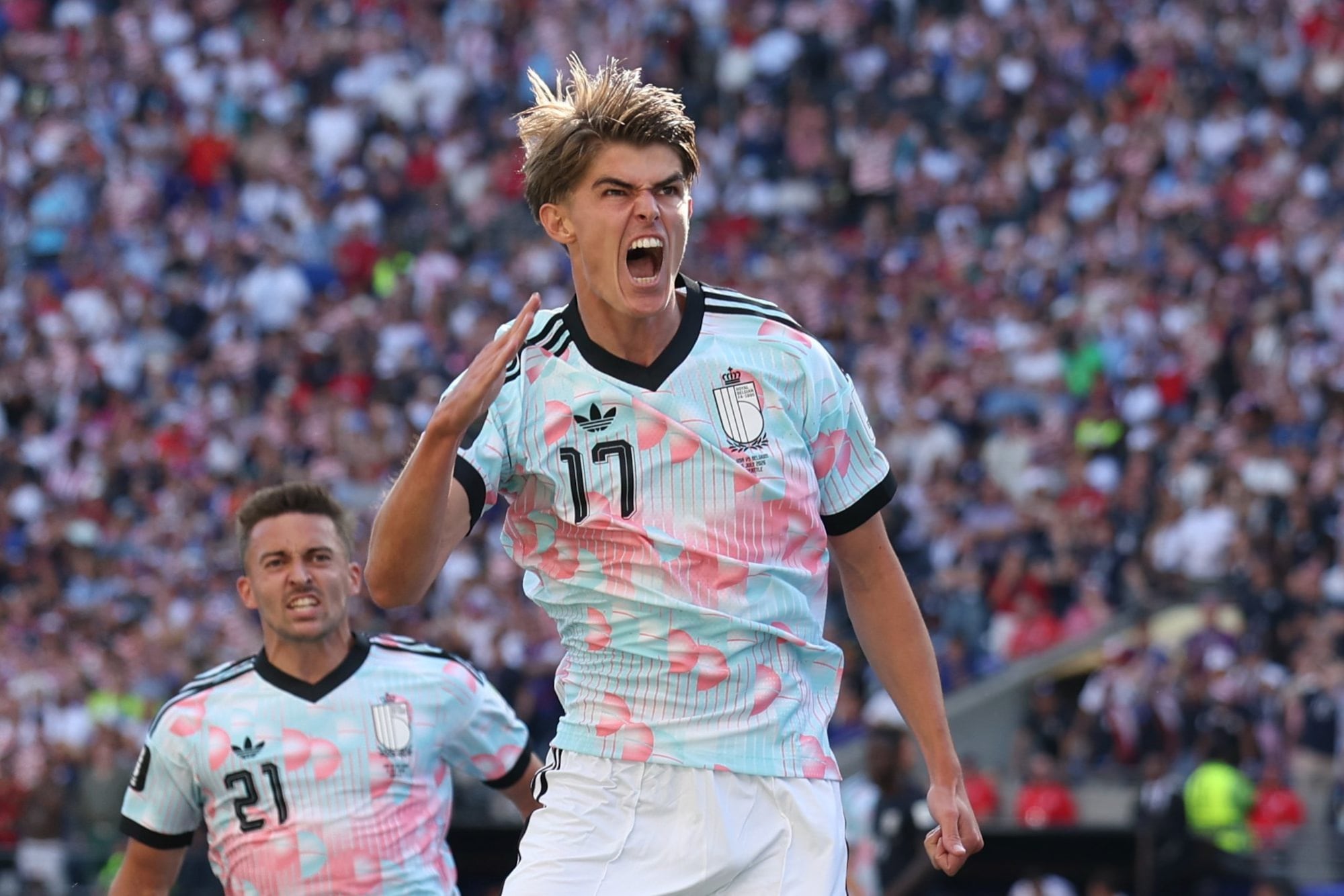 Charles De Ketelaere, el nombre del gol de Bélgica