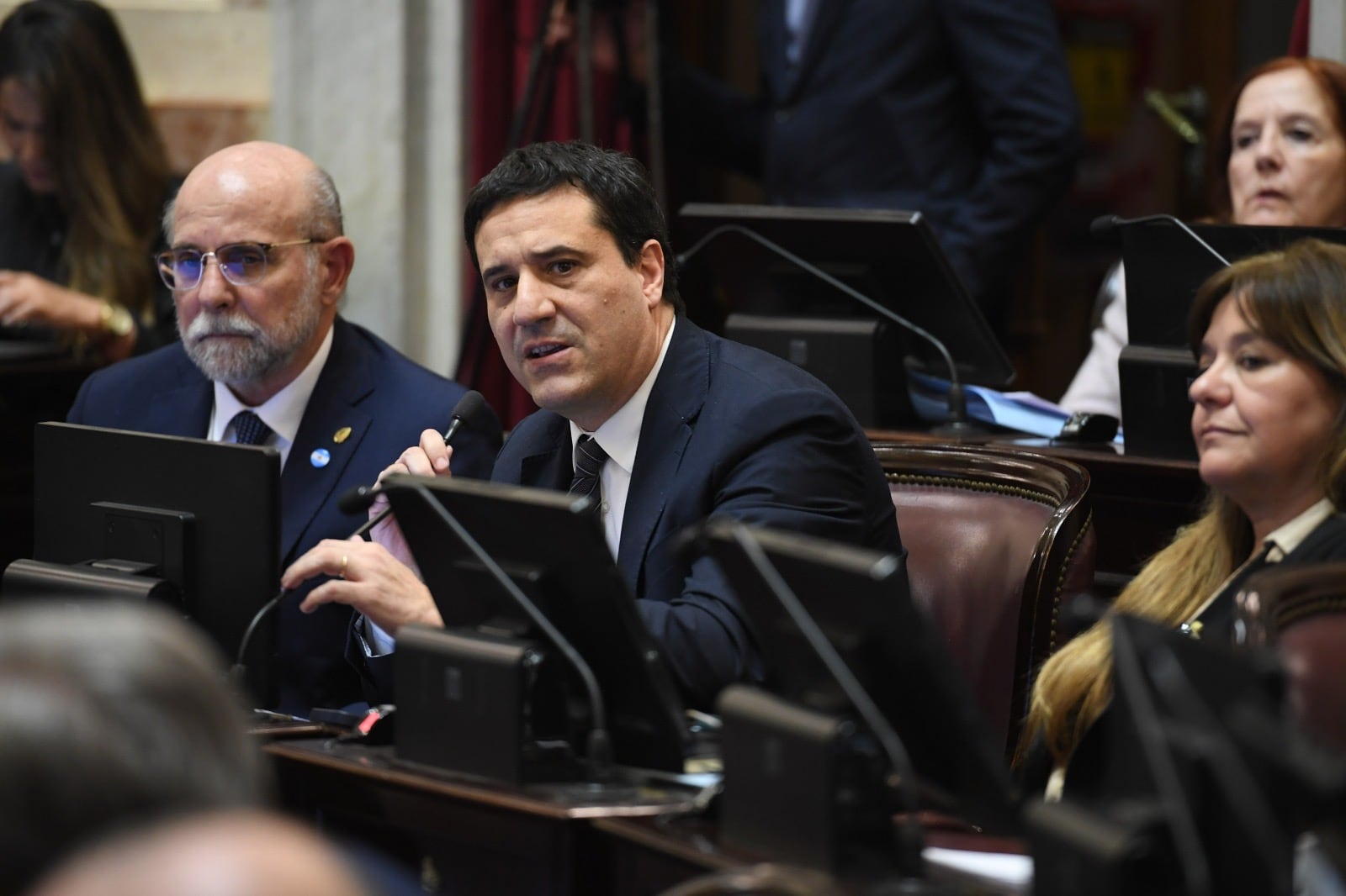 Maximiliano Abad, senador nacional de la UCR. (Foto: Senado nacional)