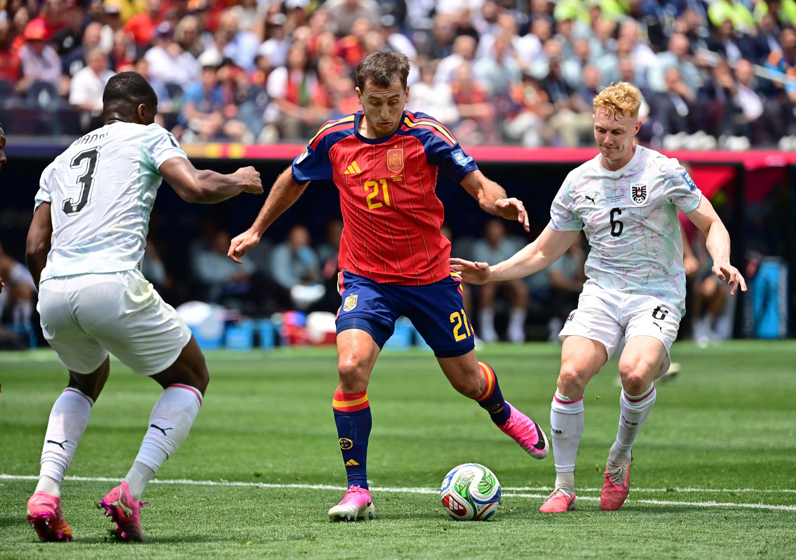España vs Austria por la llave 6 del Mundial 2026 del 2026.
