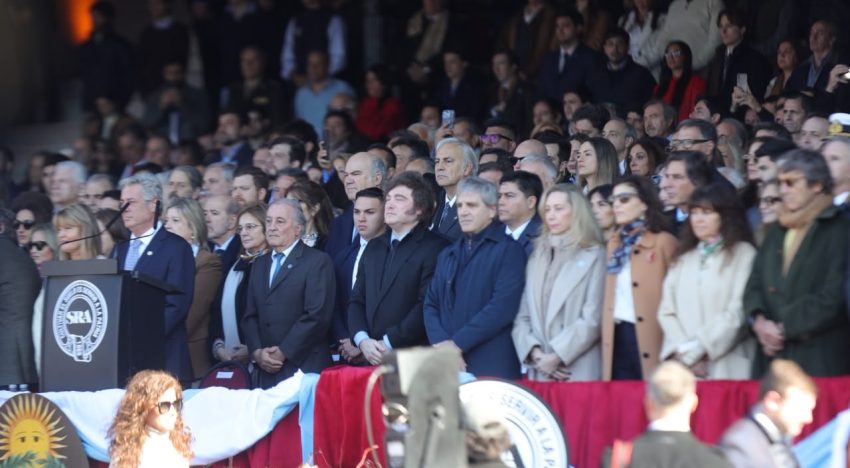 Milei en la Rural: expectativa del campo por los anuncios del Presidente sobre las retenciones