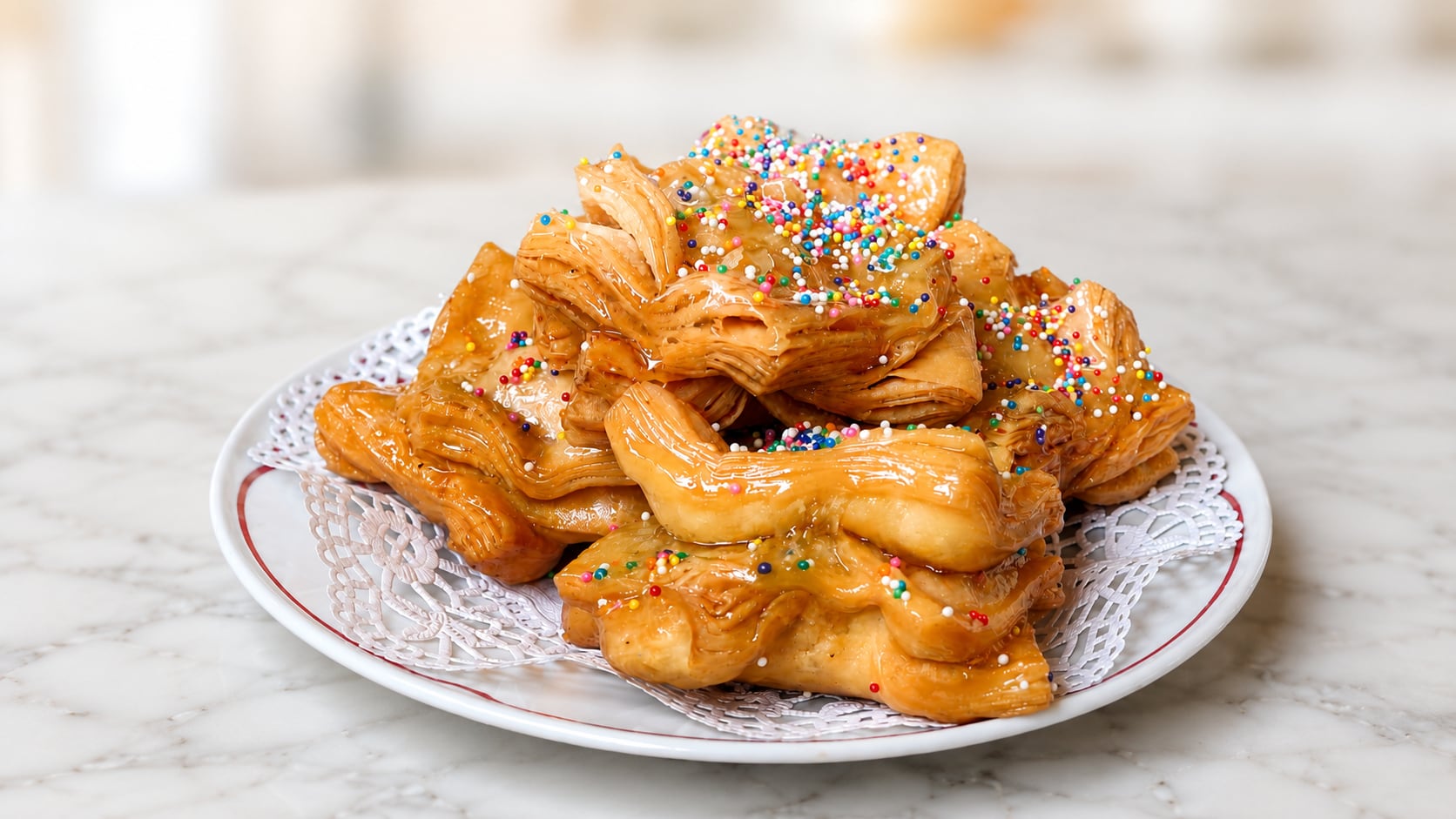 Los típicos pastelitos para celebrar la Independencia (Foto: @lasvioletasconfiteriaok)