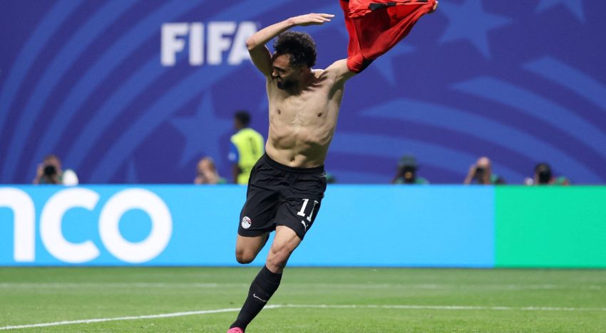 El golazo de Egipto que el VAR anuló por un pisotón a Lisandro Martínez