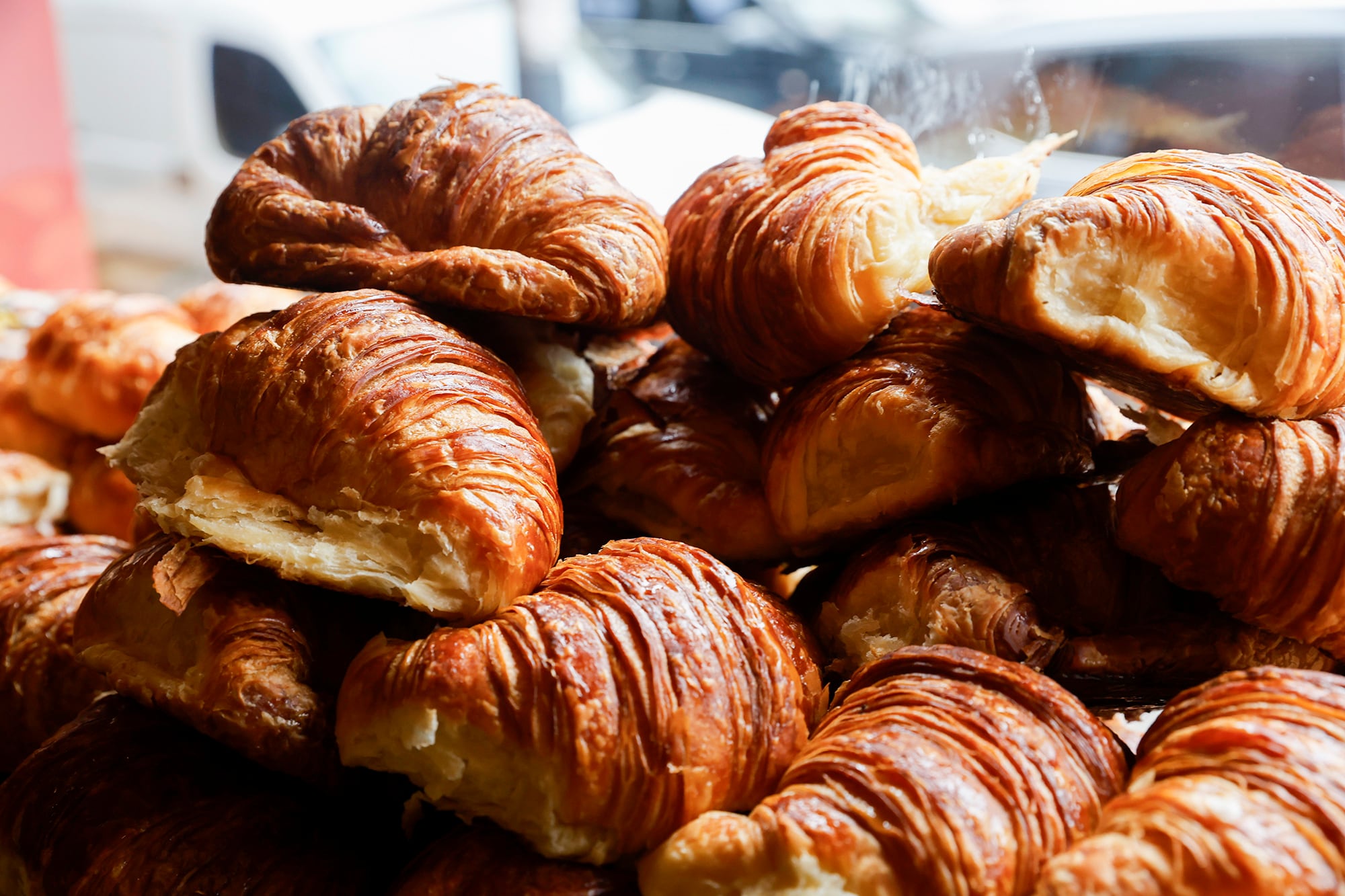 las medialunas y las croissants tienen su lugar de preferencia en Co-pain