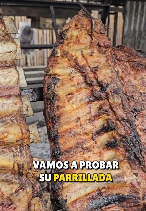 Los costillares que se pueden conseguir en este lugar (Foto: TikTok/@modoturista).