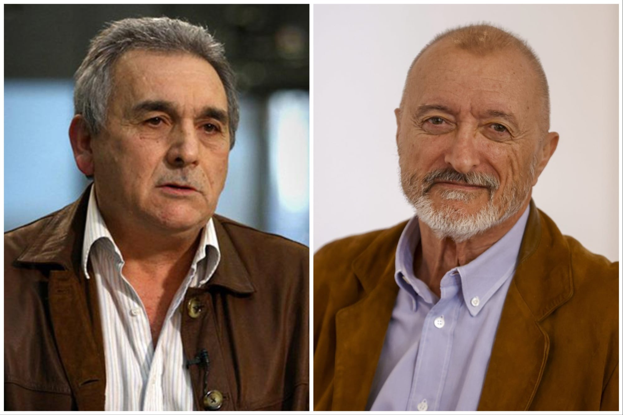 Juan Carlos Schmid y Arturo Pérez Reverte