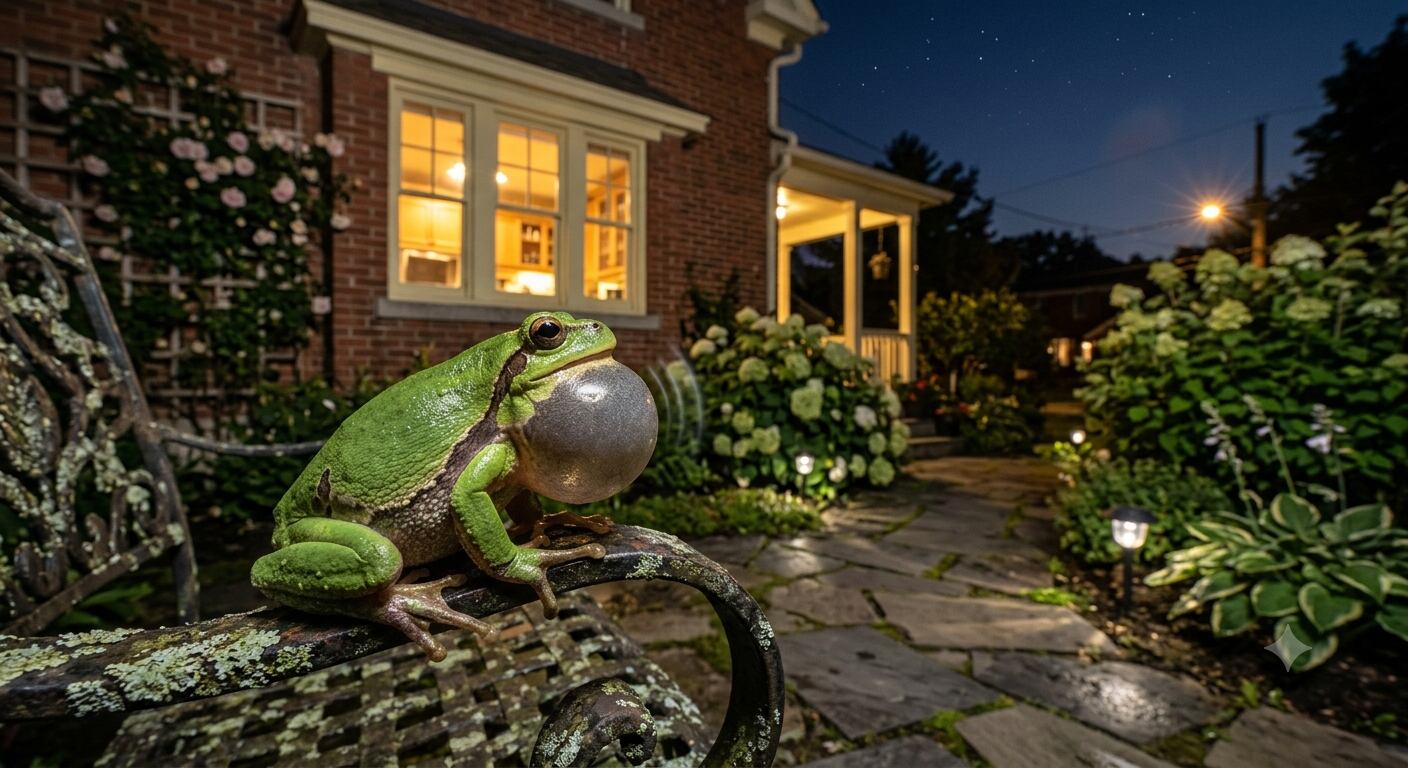 La presencia de las ranas puede ser positivo en tu jardín (Foto: Gemini).