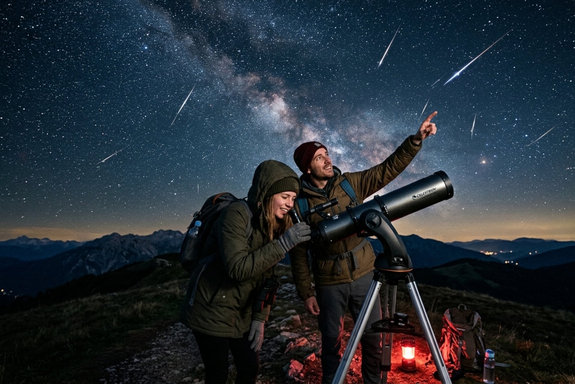 Esta semana se producirá el pico de actividad de dos lluvias de meteoros: las Delta Acuáridas del Sur y las Alfa Capricórnidas