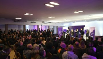 Karina Milei visitó Misiones para lanzar una escuela de dirigentes y pidió la “reelección” del Presidente en 2027