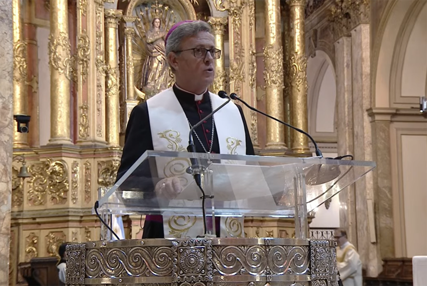 El arzobispo Jorge García Cuerva