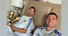 Messi y De Paul mostraron cómo empezaron el día después de vencer a Inglaterra y un detalle ilusionó a todos